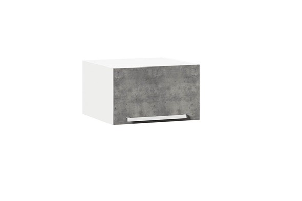 Навесной шкаф Герда 600 горизонтальный глубокий 272.396.000 (Метрополитан Грей) в Элисте - изображение