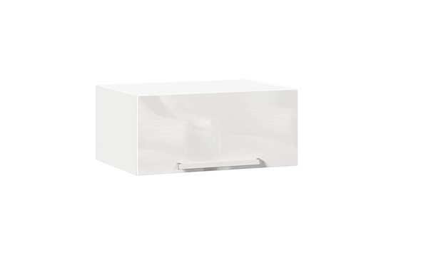 Кухонный навесной шкаф Герда 800 горизонтальный глубокий 272.405.000 (Белый) в Элисте - изображение