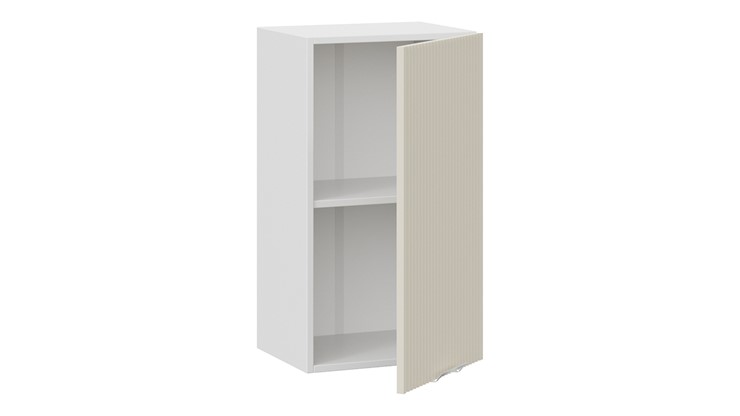 Шкаф навесной Кимберли 1В4 (Белый, Крем) в Элисте - изображение 1