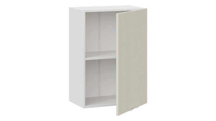 Шкаф настенный Кимберли 1В5 (Белый, Крем) в Элисте - изображение 1