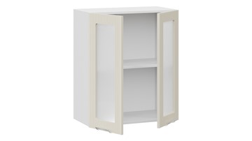 Навесной кухонный шкаф Кимберли 1В6С (Белый, Крем) в Элисте - предосмотр 1