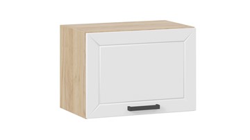 Навесной кухонный шкаф Лорас 1В5Г (Дуб крафт золотой/Холст белый) в Элисте - предосмотр