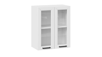 Кухонный шкаф Лорас 1В6С (Белый/Холст белый) в Элисте