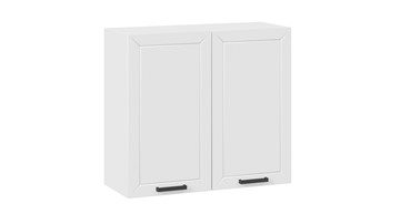Навесной шкаф Лорас 1В8 (Белый/Холст белый) в Элисте - предосмотр