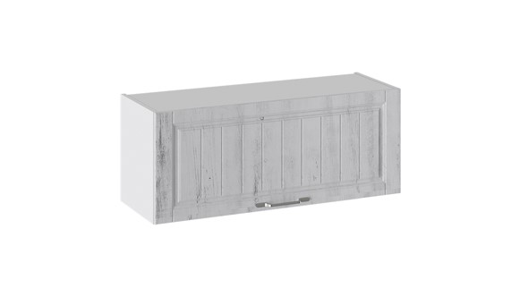 Кухонный шкаф Прованс (Белый глянец/Санторини светлый) В_36-90_1ДО в Элисте - изображение