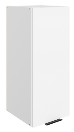 Кухонный шкаф Стоун L300 Н720 (1 дв. гл.) (белый/джелато софттач) в Элисте - изображение
