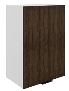 Кухонный шкаф Стоун L500 Н720 (1 дв. гл.) (белый/палисандр) в Элисте