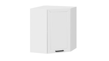 Навесной кухонный  угловой шкаф Лорас 1В6У (Белый/Холст белый) в Элисте - предосмотр
