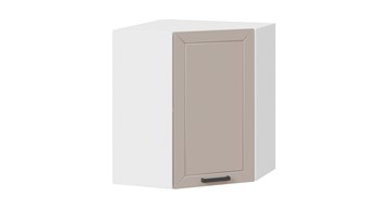 Кухонный угловой шкаф Лорас 1В6У (Белый/Холст латте) в Элисте