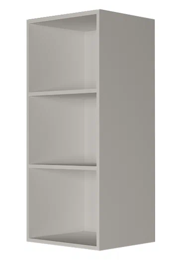 Шкаф на кухню В9 45, Сатин/Белый в Элисте - изображение 1
