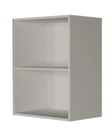 Кухонный навесной шкаф ВГ2 60, Сатин/Белый в Элисте - изображение 1