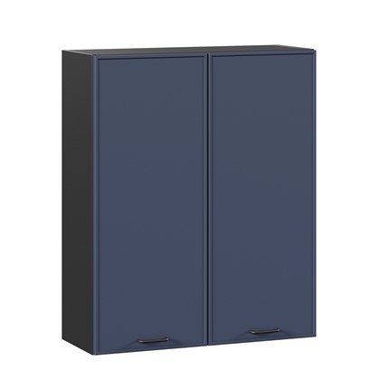 Кухонный шкаф высокий 800 Индиго 298.460.000.155, Чёрный/Тёмно-синий в Элисте - изображение