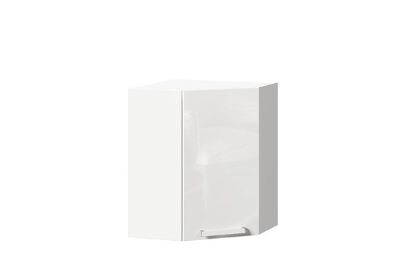 Угловой настенный шкаф Герда 272.615 (Белый) в Элисте - изображение