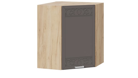 Кухонный угловой шкаф Долорес 1В6У (Дуб крафт золотой/Муссон) в Элисте - изображение