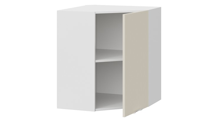 Кухонный шкаф угловой Кимберли 1В6У (Белый, Крем) в Элисте - изображение 1