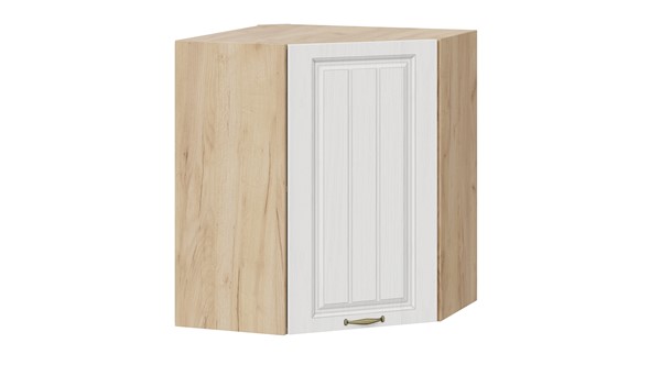 Кухонный угловой шкаф Лина 1В6У (Дуб Крафт Золотой/Белый) в Элисте - изображение