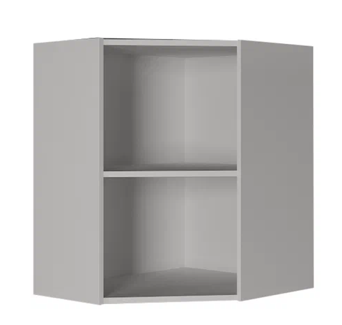 Угловой шкаф на кухню ВУ7, МДФ Графит/Антрацит в Элисте - изображение 1
