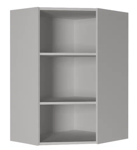 Кухонный угловой шкаф ВУ9, Антрацит/Белый в Элисте - изображение 1
