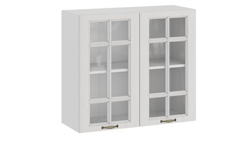Кухонный шкаф Лина 1В8С (Белый/Белый) в Элисте - предосмотр