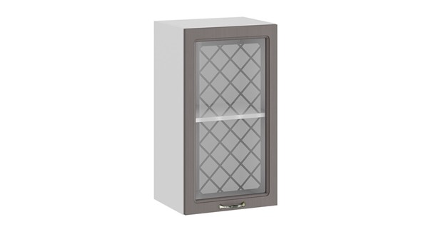 Кухонный шкаф Бьянка 1В4С (Белый/Дуб серый) в Элисте - изображение