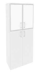 Шкаф O.ST-1.7R white, Белый бриллиант в Элисте