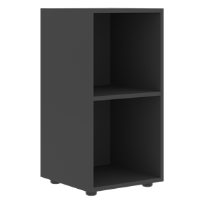 Шкаф колонна низкий FORTA Черный Графит FLC 40 (399х404х801) в Элисте