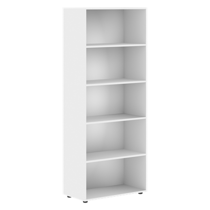 Каркас высокого шкафа широкого FORTA Белый FHC 80 (798х404х1965) в Элисте - изображение