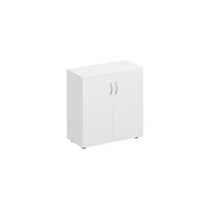 Шкаф для документов низкий закрытый Комфорт КФ, белый премиум (80x38x84 К.309 БП в Элисте
