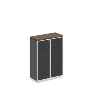 Шкаф для документов средний стекло в рамке Speech Cube (90x40x124.6) СИ 319 ДГ АР ХР в Элисте
