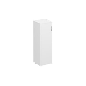 Шкаф для документов средний узкий закрытый Комфорт КФ, белый премиум (40x38x123) К.359 БП в Элисте