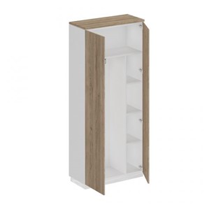 Шкаф для одежды с дополнением Speech Cube (90x40x203.4) СИ 306 ДС БП ДС в Элисте