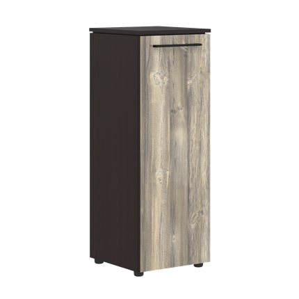 Шкаф колонна MORRIS Дуб Базель/Венге Магия MMC 42.1 (429х423х1188) в Элисте - изображение