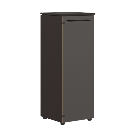 Шкаф колонна MORRIS Дуб Базель/Венге Магия MMC 42.2 (429х423х1188) в Элисте - изображение