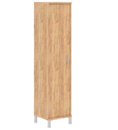 Шкаф Born В-431.6 L левый колонка высокая с глухой дверью 475х450х2054 мм, Дуб Бофорд в Элисте - изображение