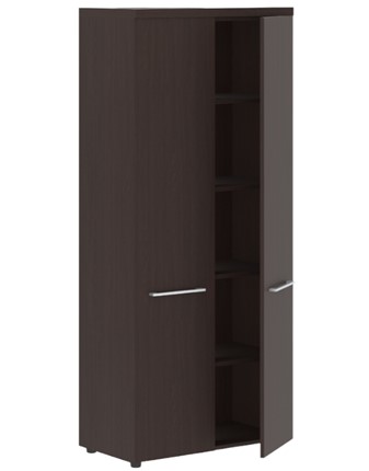 Шкаф с дверцами ALTO AHC 85.1 Венге с глухими дверьми и топом в Элисте - изображение