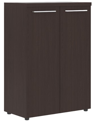 Шкаф с дверцами ALTO AMC 85.1 Венге с глухими средними дверьми и топом в Элисте - изображение