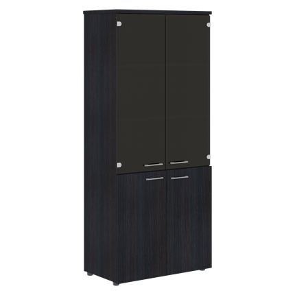 Шкаф с глухими низкими дверьми и топом XTEN Дуб Юкон XHC 85.2 (850х410х1930) в Элисте - изображение