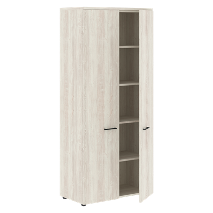 Шкаф с глухими высокими дверьми и топом XTEN сосна Эдмонд  XHC 85.1 (850х410х1930) в Элисте - изображение