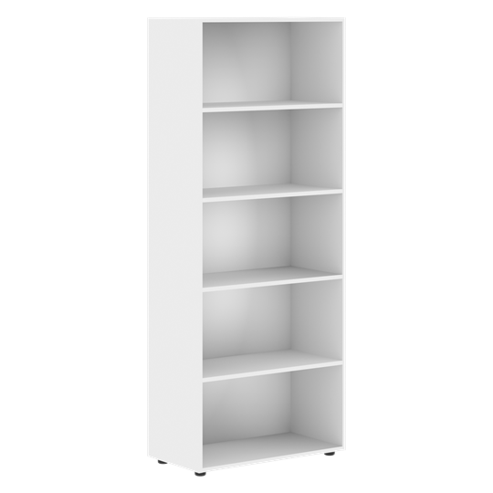 Шкаф широкий высокий FORTA Белый-Дуб Гамильтон FHC 80.5(Z) (798х404х1965) в Элисте - изображение 1