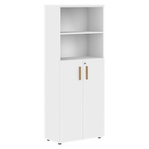 Широкий шкаф высокий FORTA Белый FHC 80.6(Z) (798х404х1965) в Элисте - предосмотр