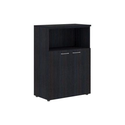 Шкаф средний с низкими дверьми XTEN Дуб Юкон XMC 85.3 (850х410х1165) в Элисте - изображение