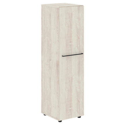 Шкаф узкий средний с глухой дверью LOFTIS Сосна Эдмонт LMC 40.1 (400х430х1517) в Элисте - изображение