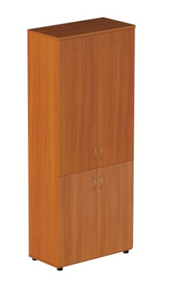 Шкаф высокий Референт Р.Ш-2Д, 4 двери, вишня в Элисте - изображение