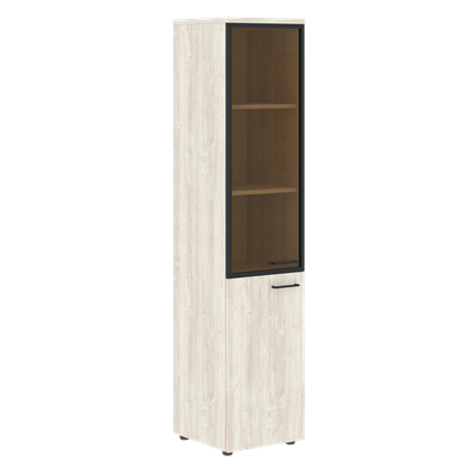 Шкаф-колонна левая XTEN сосна Эдмонд XHC 42.7.1 (L)  (425х410х1930) в Элисте - изображение