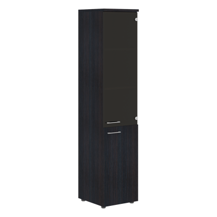 Шкаф колонка комбинированная с топом правая XTEN Дуб Юкон  XHC 42.2 (R)  (425х410х1930) в Элисте - изображение