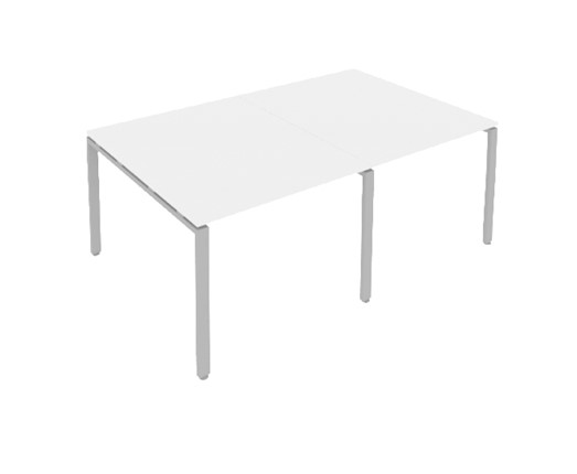 Конференц-стол Б.ПРГ-2.1 Белый/Серый в Элисте - изображение