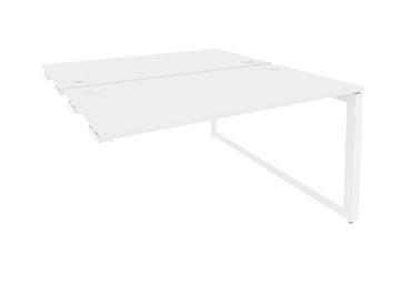 Стол приставка O.MO-D.SPR-3.7 Белый/Белый бриллиант в Элисте