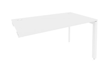 Приставной стол к тумбе O.MP-SPR-3.8 Белый/Белый бриллиант в Элисте