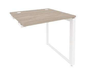 Приставной стол к тумбе O.MO-SPR-0.8 Белый/Дуб Аттик в Элисте