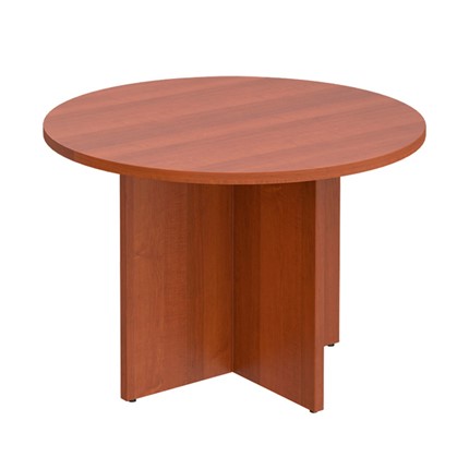 Стол для переговоров круглый Патриот, миланский орех (110х110х75) ПТ 189 в Элисте - изображение